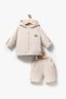 Boy's Hooded Muslin 2-Piece Summer Set 3714 Smr - 3