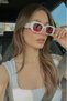 Moutra Red Women's Sunglasses Uv400 - 3
