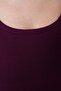 Women's Ribbed Look Thick Strap Basic Blouse Undershirt - 4