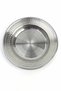 19 cm Stainless Chrome Steel Plate - Snack Plate, Breakfast Plate, and Presentation Plate (1-100 Pieces Optional) - 3