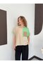 Double Color Pocket Detailed Shirt Oversize - Multi-Color - 5
