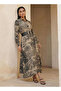 Printed A-line Women Dress with Concealed Placket - 3