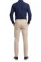 Men's Beige Stretch Fabric Slim Fit Elastic Waist Casual Sports Trousers 2601070 - 4