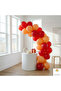 Red Orange Balloon Set 20 Pieces Birthday Party Decoration Stylish Design - 3