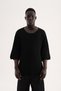 Men's Knitwear T-Shirt Black