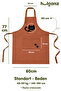 Kitchen Apron Set of 2 Stain-Resistant Water-Repellent Fabric Cat Print Dowry Black Cat Apron - 7