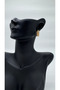 Luxury Square Earrings - Gold - 3