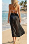 Long Black Tulle Pareo 145X90 - 2