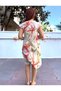 Italian Kaşkorse Linen Lily Dress Beige - 4