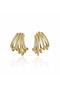 Stoned Multi-Look Steel Women's Earrings - 3