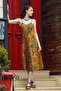 Midi Length Cross Strap Dress - 6