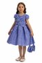 Pearl Detail Floral Applique Bowknot Flared Skirt Evening Dress Girls' Dress 3-4-5-6-7 Years Old 35443Pr - 3