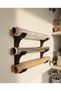 3-Tier Roll Organizer Kitchen Organizer |   Stretch Film, Aluminum Foil, and Greaseproof Paper Cabinet and Wall Hanger - 5