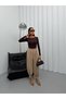 Women's Shalwar Trousers High Waist Elasticated Leg Comfortable Cut Stylish Casual Trousers - 2