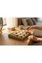 Watch and Jewelry Stand with 12 Compartments, Suede Fabric Covering on Mdf, Domestic Production