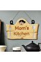 Wall Hanging With Mom's Kitchen Print/for kitchen Wall Decor/Mother's day Gift With quotation - 2
