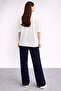 Women's 2-Piece Set Oversized Basic T-Shirt and Wide-Leg Pants Comfortable Casual Style - 2
