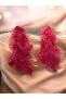 Stoned and Feathered Clip Buckle Shiny Stone Clip Buckle Feathered Buckle 2 Pieces - 3