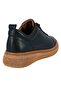 D26Ya-7750-B Black Women's Comfort Leather Shoes - 3