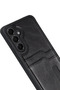 Ilkeshop New Galaxy A17 5g Sara Leather Case with Business Card Holder (140847) - Black - 3