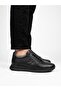 Men's oversized genuine leather orthopedic lightweight sole summer shoes with elastic detail - 3