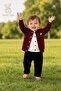 Baby Boy 3-Piece Set Buttoned Seasonal Baby Set - 6