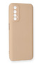 Ilkeshop New Realme 7 Case Nano Velvet Silicone (02423) - Powder - 2