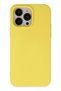 Ilkeshop New iPhone 15 Pro Case Nano Velvet Silicone (132423) - Yellow