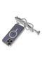 Ilkeshop New iPhone 14 Pro Case Divo Strap Magsafe Cover (133705) - Silver - 5