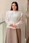 Short Tunic with Pleated Layers on the Front