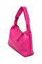 Women's Soft Leather Drawstring Detailed Zippered Shoulder Bag Daily Use Hand and Shoulder Bag - 2