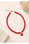 Archhazel Jewelry Red Smiley Fimo Necklace – Colorful Summer Choker Women's Necklace - 2