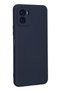 Ilkeshop New Vivo Y15S Case Nano Inside Velvet Silicone (203528) - Navy Blue - 3
