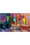 Block Cube Decorative Lamp - Block Cube Decorative Multi-Functional Table and Floor Lamp (5 Cubes) - 5