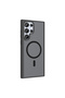 Galaxy S22 Ultra Compatible Case Magsafe Supported Babet Cover - Black - T41314 - 2
