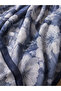 Madame Polo Dark Blue Color Rose Patterned Cotton Soft Shawl Rose Series - 3