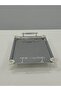 Figured, Metal Legs, Metal Handles, Stainless Steel Rectangular Tray Luxury Presentation Tray - 5