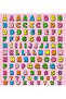 Colorful Alphabet Educational Sticker Set – Letter Learning Sticker Set (200+ Pieces, 4 Sheets) - 3