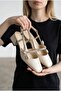 Women's Maste Pearl Low Heeled Shoes - 2