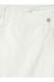 Lcw Jeans Regular Fit Women's Jean Shorts Skirt - 7