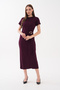 Yandan Buckle Crystal Dress - 4