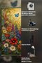 Sdt Colorful Spring Garden Patterned Woven Base Decorative Carpet Sdt1308 - 6