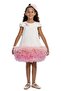 Girl's Crowned Tulle Dress with Candy Accessories Ecru (3-7 Years) 36012Pr - 2