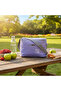 Navy Blue Polyester Lunch Storage Bag with Comfortable Handle – 9 Inch - 2