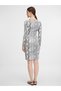 Rochie de damă alb-negru - 4