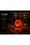 Olight Orange Modern Decorative Glow - O (Orange Donut) Design Soft Ambient Lamp (Table-Ambient-Night Light) - 2