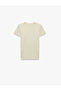Printed Short Sleeve Crew Neck Cotton T-Shirt - 2