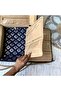 Multi Pouch Jewellery Organizer Big size with 20 Pouches (Navy Blue) - 4
