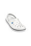 Crocband White Unisex Slippers 11016-100 - 5