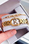 Special Series Gift Women's Watch Gold Color - Steel Band Japanese Machine Special Stylish Boxed Gdkb2058C1 - 6